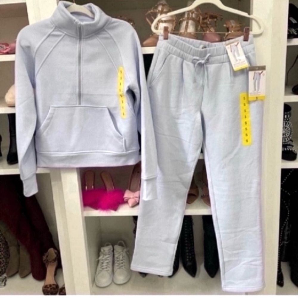 Danskin Women's Pullover Jacket and Mondetta Cozy Midweight Fleece Jogger Size S - Picture 14 of 15
